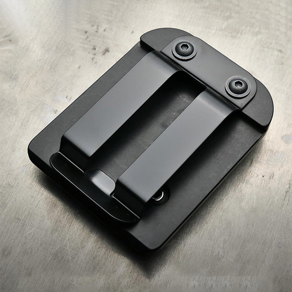 Magnetic Belt Clip - back, angled view