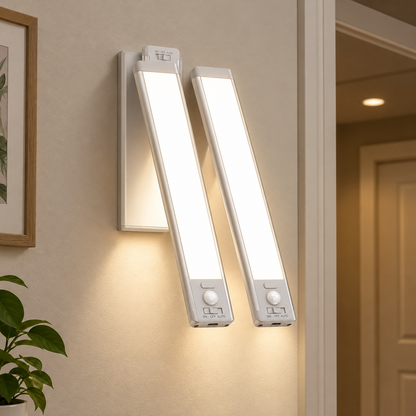 Rechargeable Motion Sensor Cabinet Lights (2-Pack)